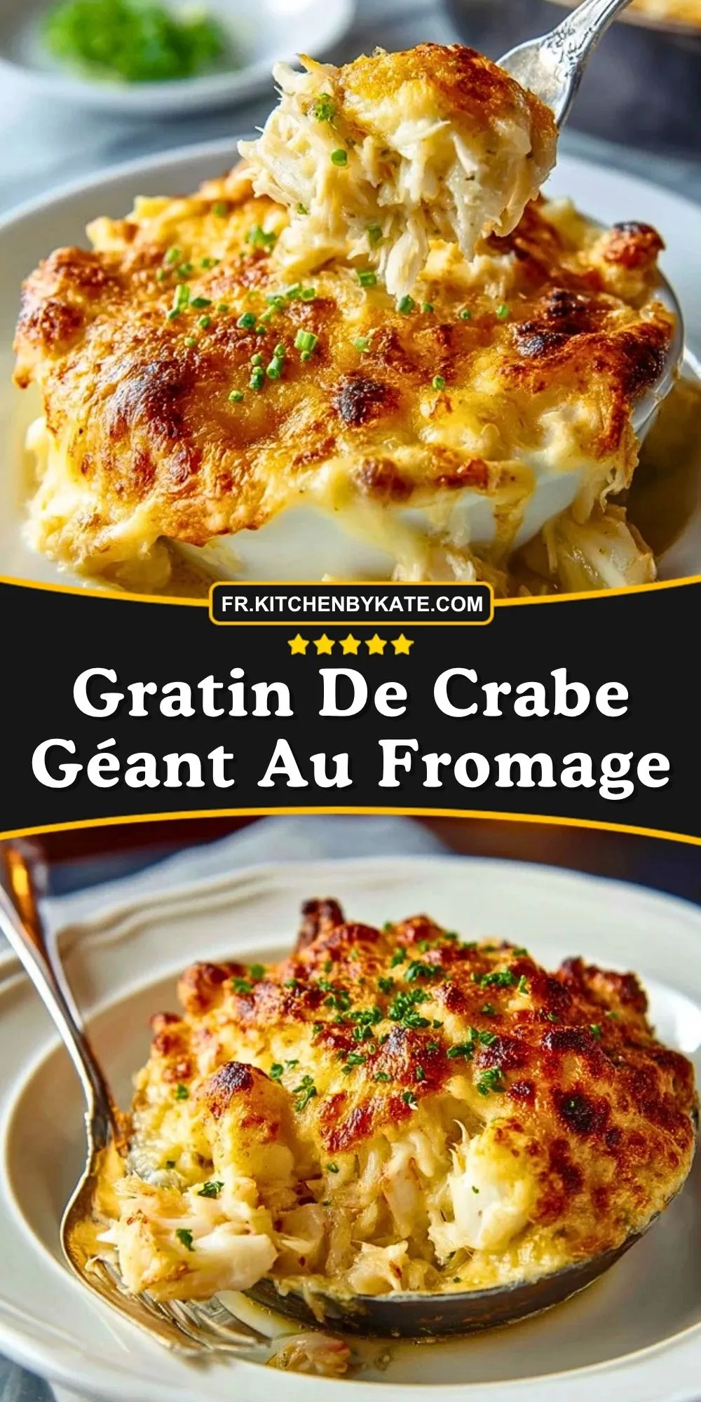 Gratin De Crabe Géant Au Fromage (2)