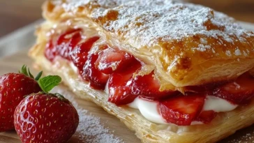 Mille-Feuille Aux Fraises