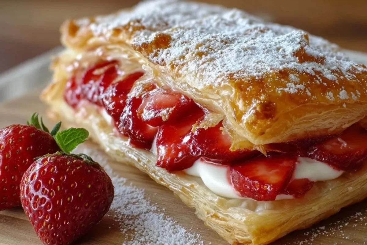 Mille-Feuille Aux Fraises