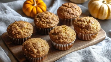 Muffins à la Citrouille au Pain au Levain