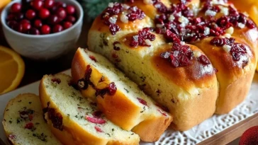 Pain Aux Canneberges Et À LOrange