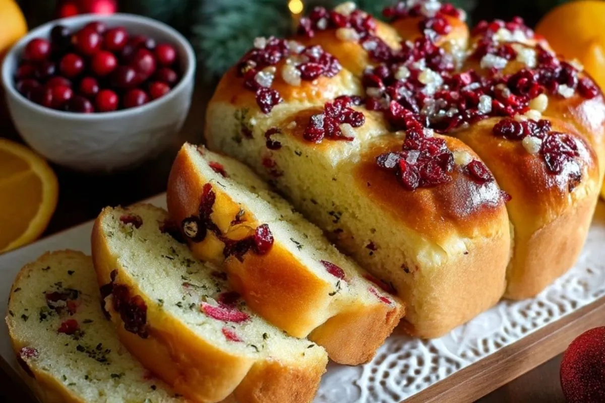 Pain Aux Canneberges Et À LOrange