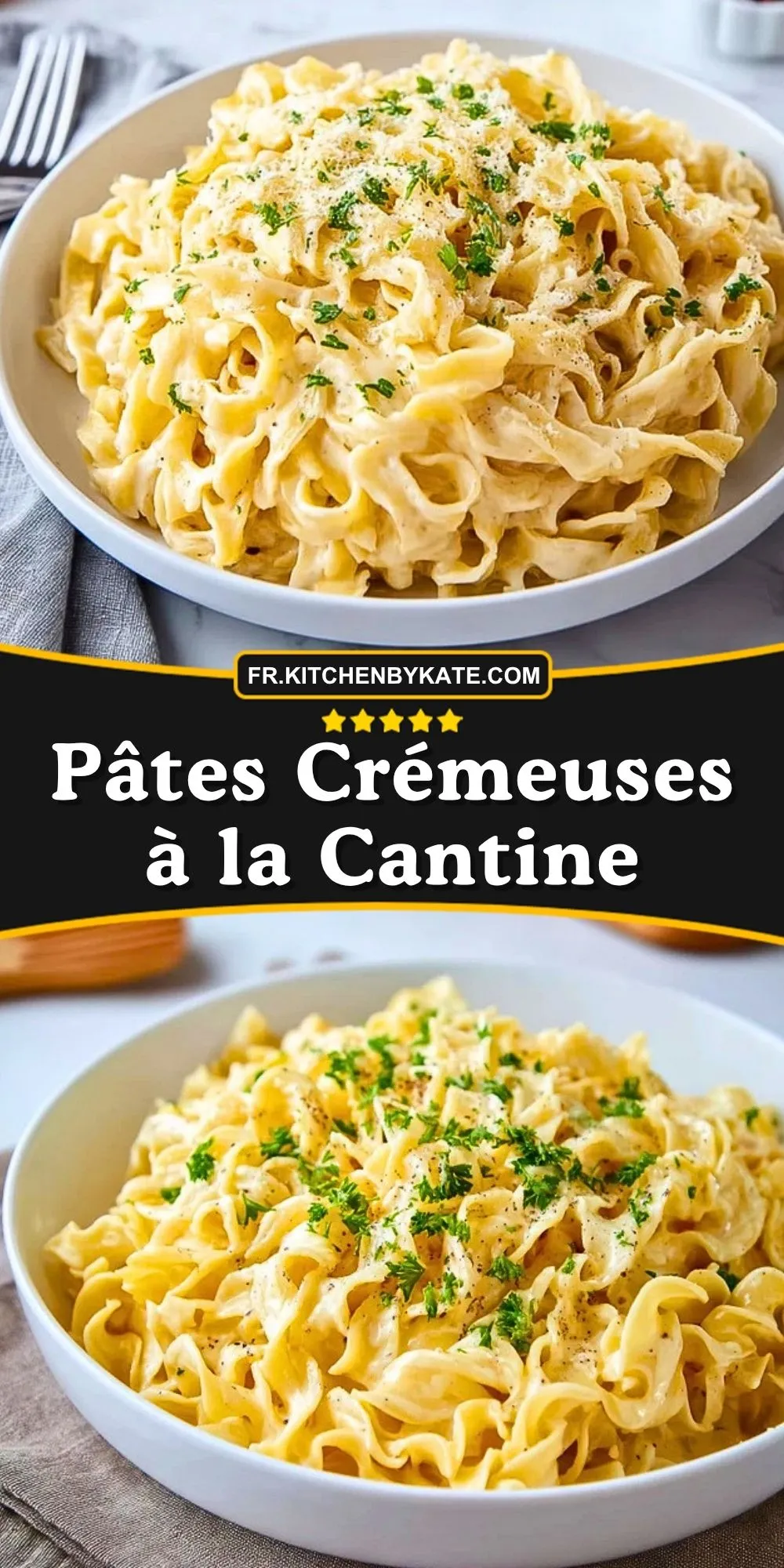 Pâtes Crémeuses à la Cantine (2)