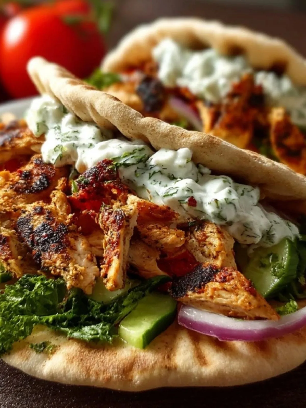 Pitas De Poulet Savoureuses (1)