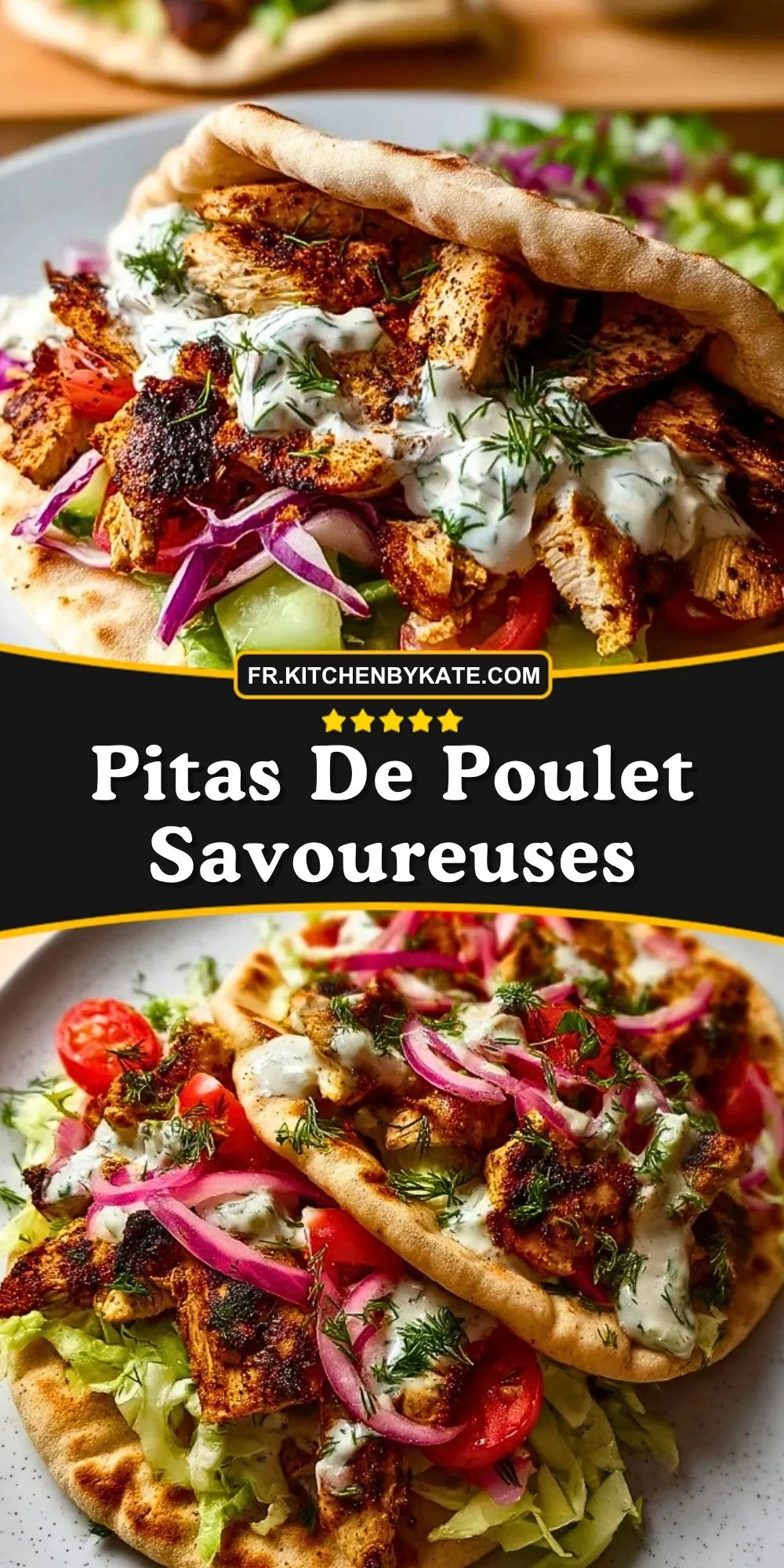 Pitas De Poulet Savoureuses (2)