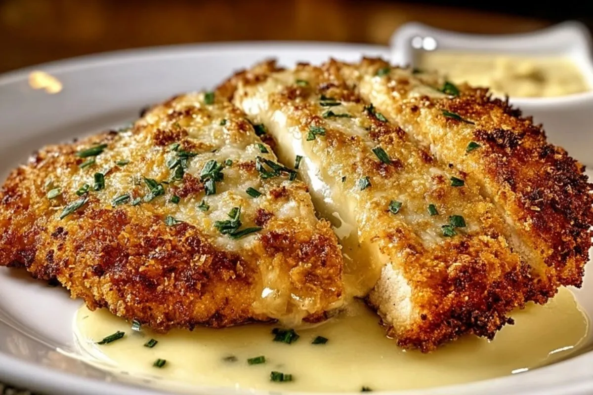 Poulet Parmesan Croûté