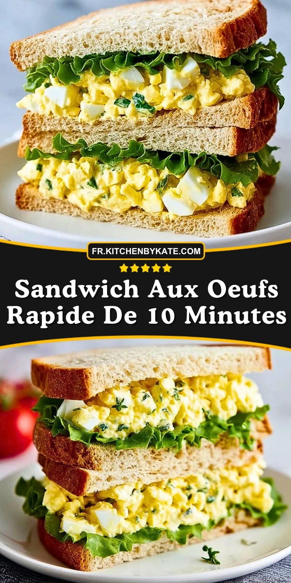 Sandwich Aux Oeufs Rapide De 10 Minutes (2)