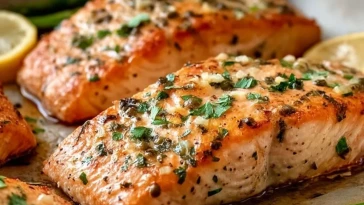 Saumon Au Beurre À LAil