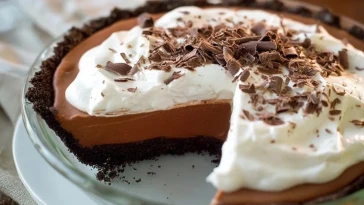 Tarte Au Chocolat Crémeuse