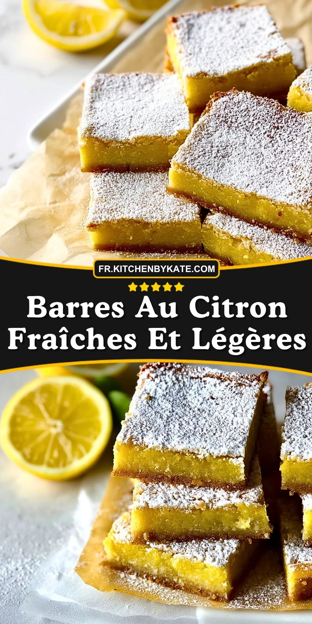 Barres Au Citron Fraîches Et Légères (2)
