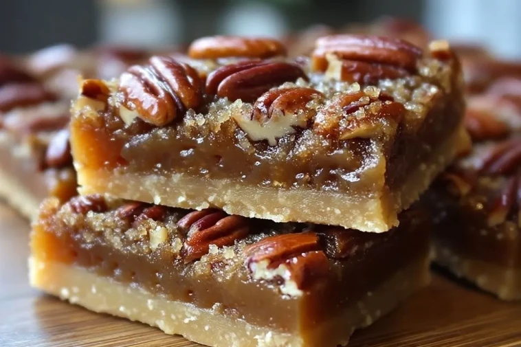 Barres De Tarte Aux Pacanes