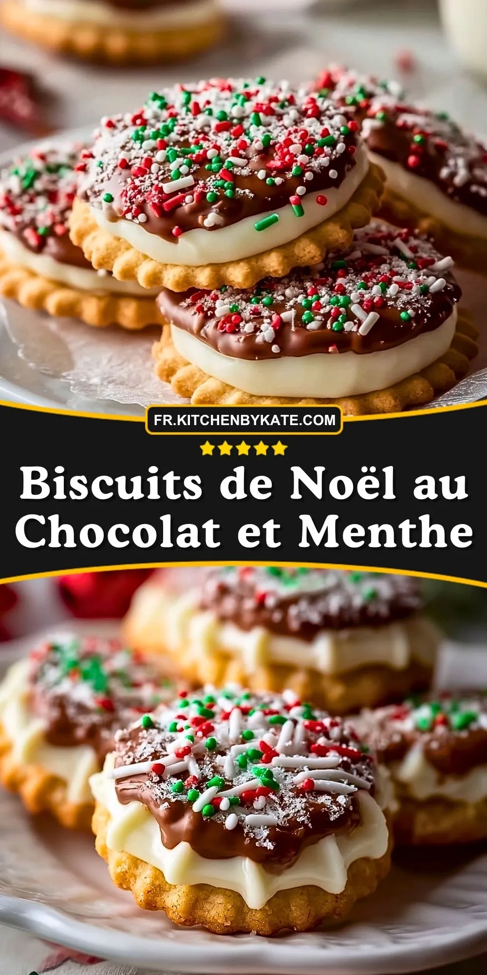 Biscuits de Noël au Chocolat et Menthe (2)