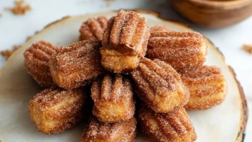 Bouchées De Churros Au Biscoff