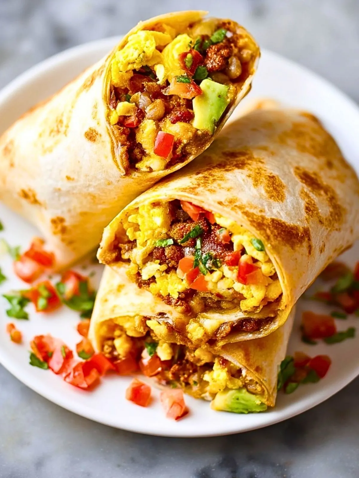 Burritos De Petit-Déjeuner Gourmands (1)