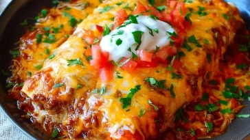 Burritos Garnis Et Fondants