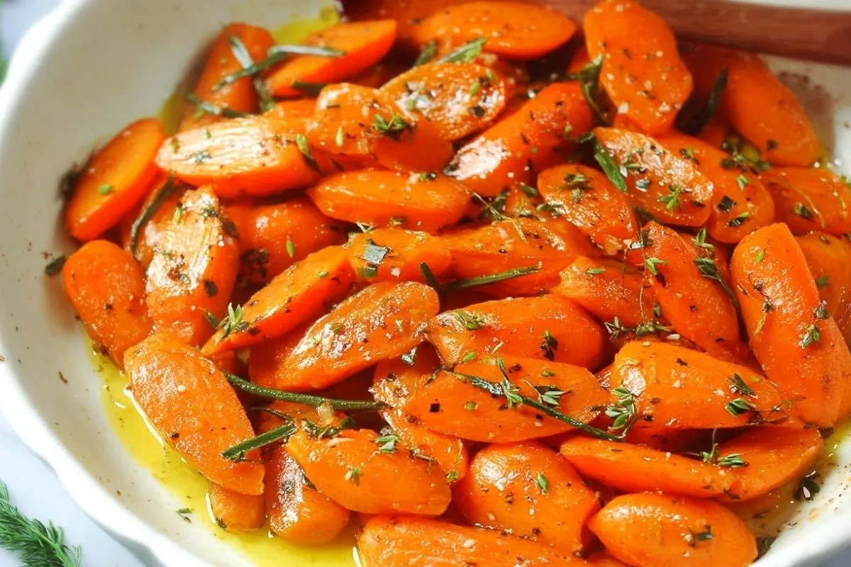 Carottes Aux Herbes DAil Pour Pâques