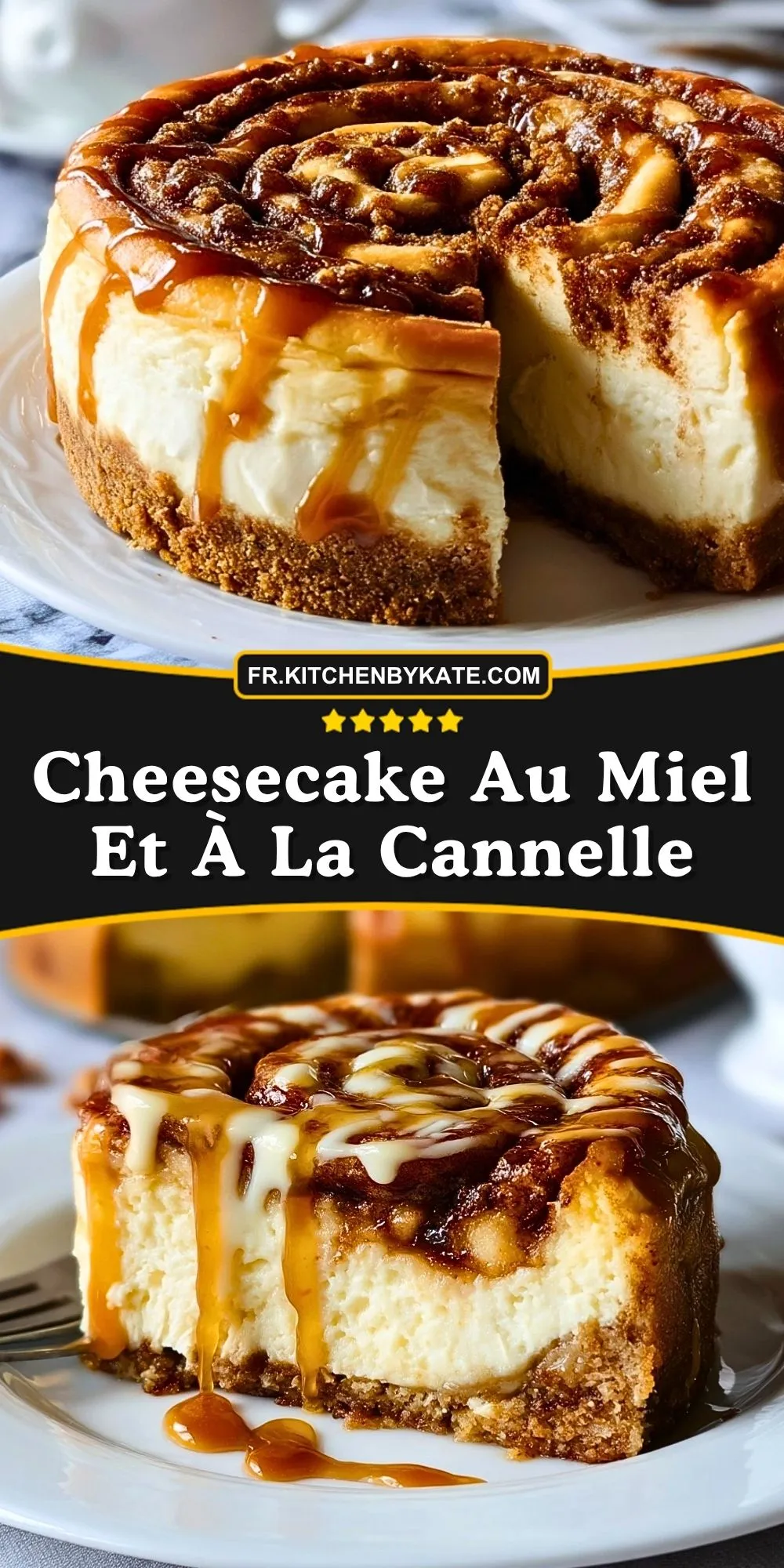 Cheesecake Au Miel Et À La Cannelle (2)