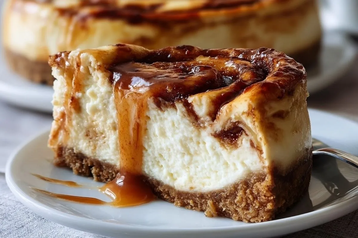 Cheesecake Au Miel Et À La Cannelle