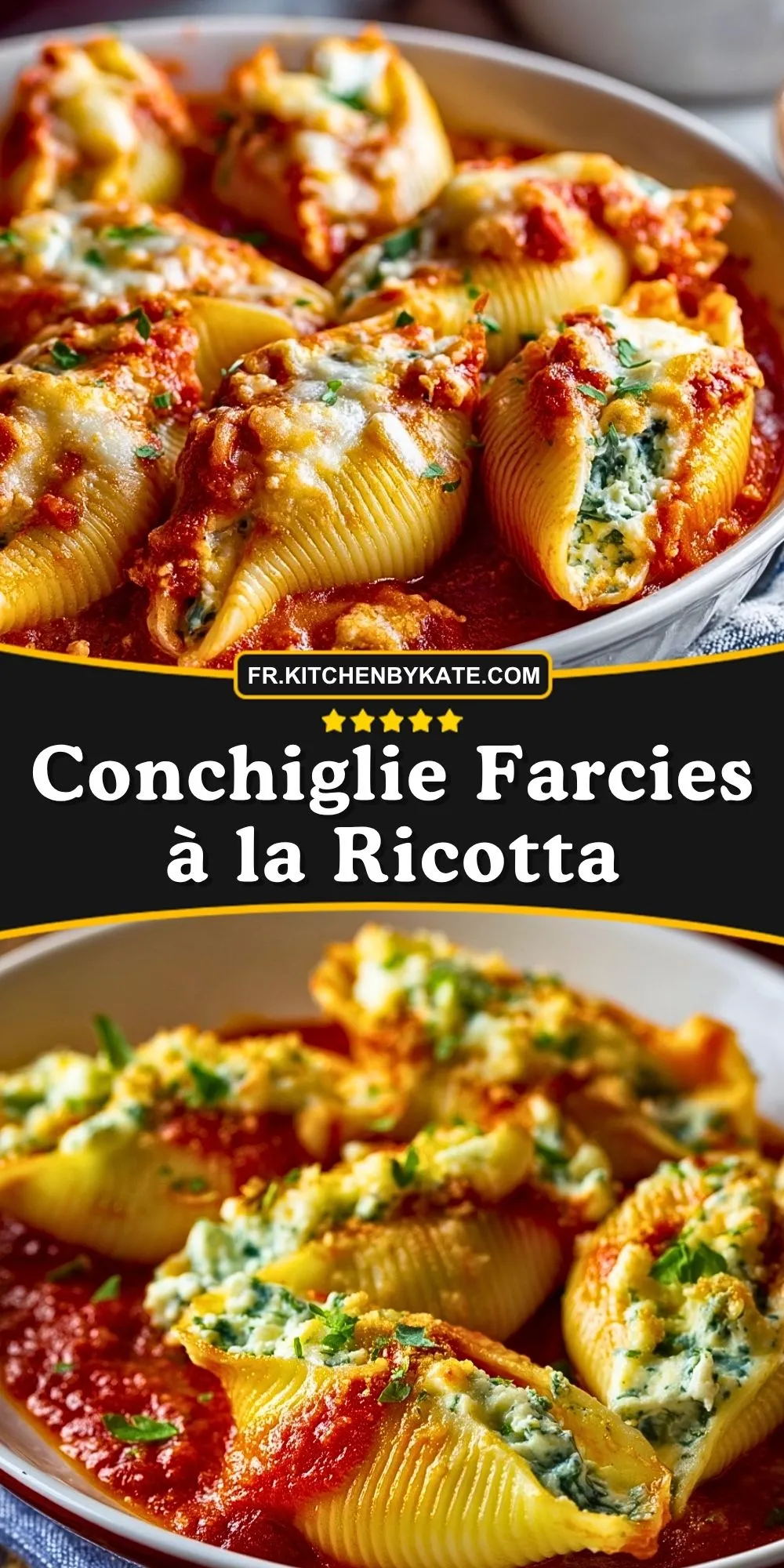 Conchiglie Farcies à la Ricotta (2)