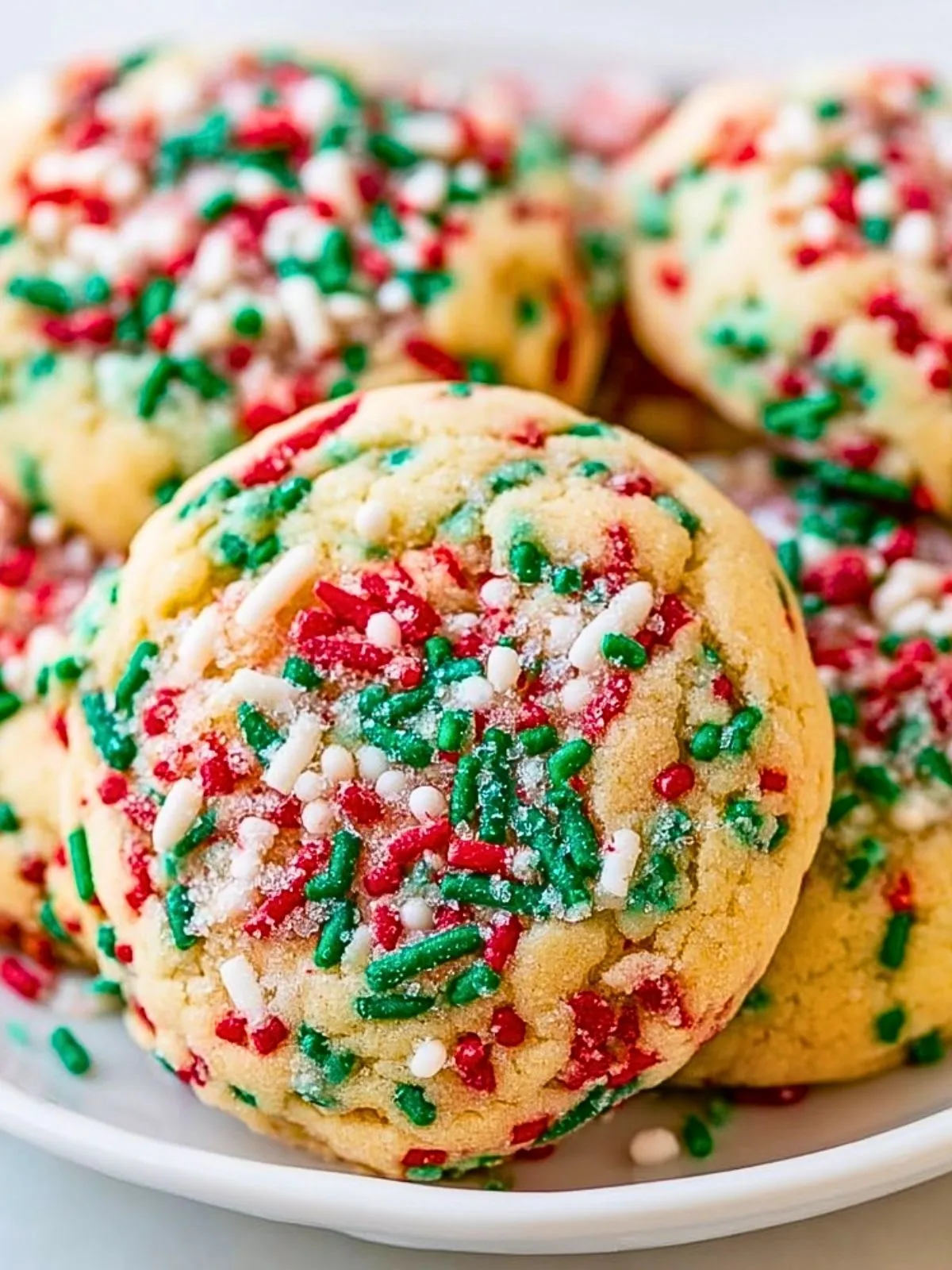Cookies De Noël Moelleux Avec Des Sprinkles (2)