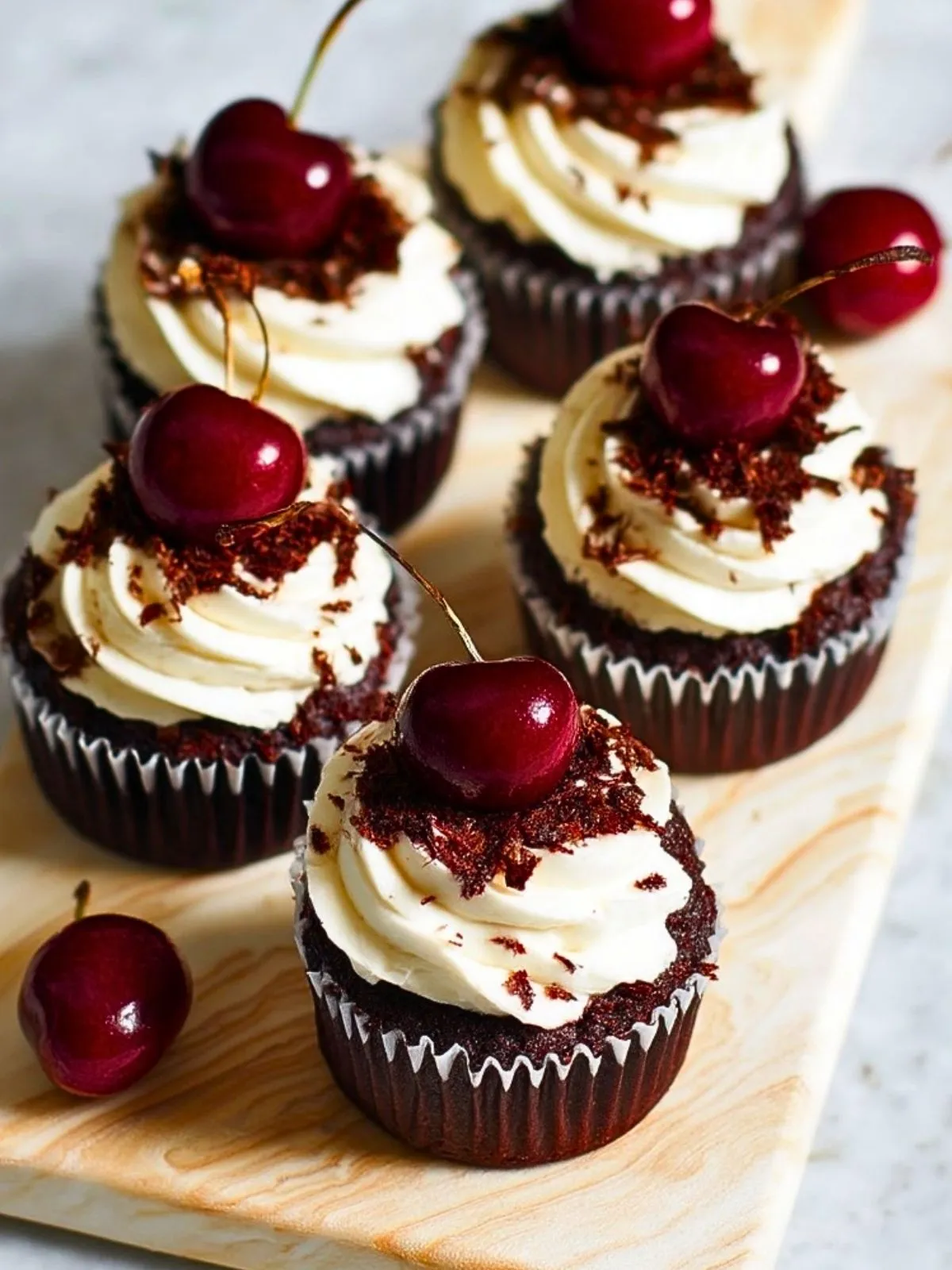 Cupcakes Forêt-Noire (1)