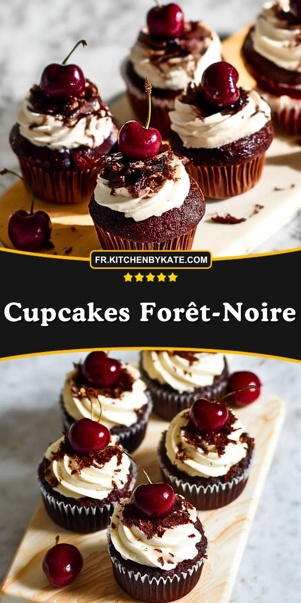 Cupcakes Forêt-Noire (2)