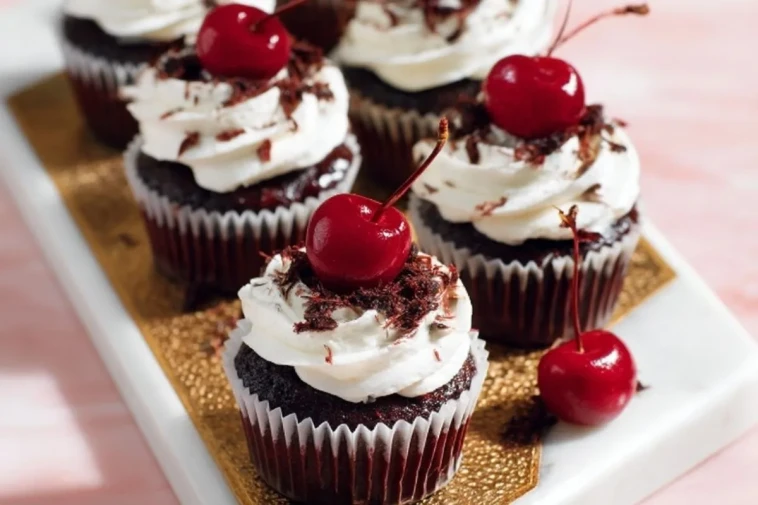 Cupcakes Forêt-Noire