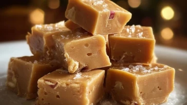 Fudge Crémeux Au Beurre de Cacahuète
