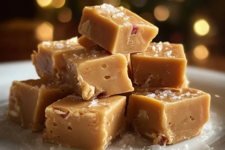Fudge Crémeux Au Beurre de Cacahuète