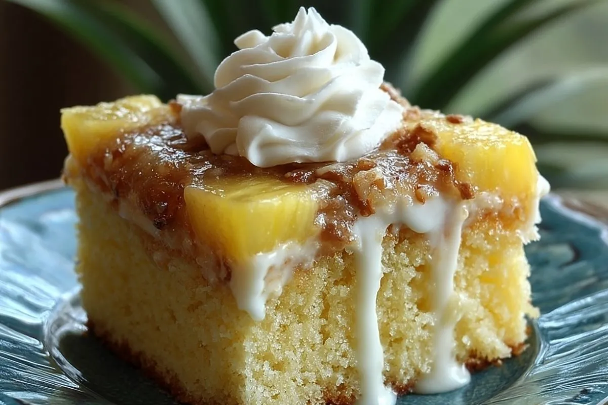 Gâteau Ananas Hawaïen