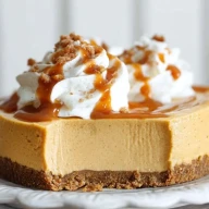 Gâteau Au Fromage Blanc À La Citrouille Sans Cuisson