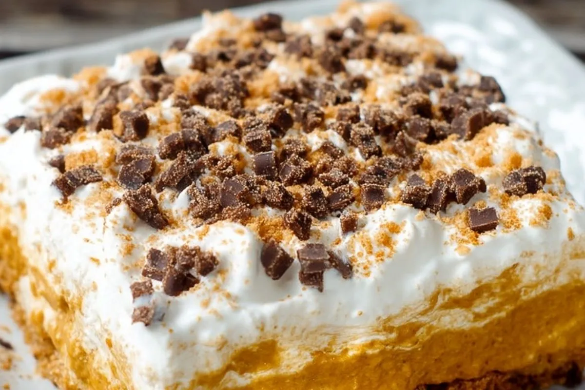 Gâteau Crémeux à la Citrouille
