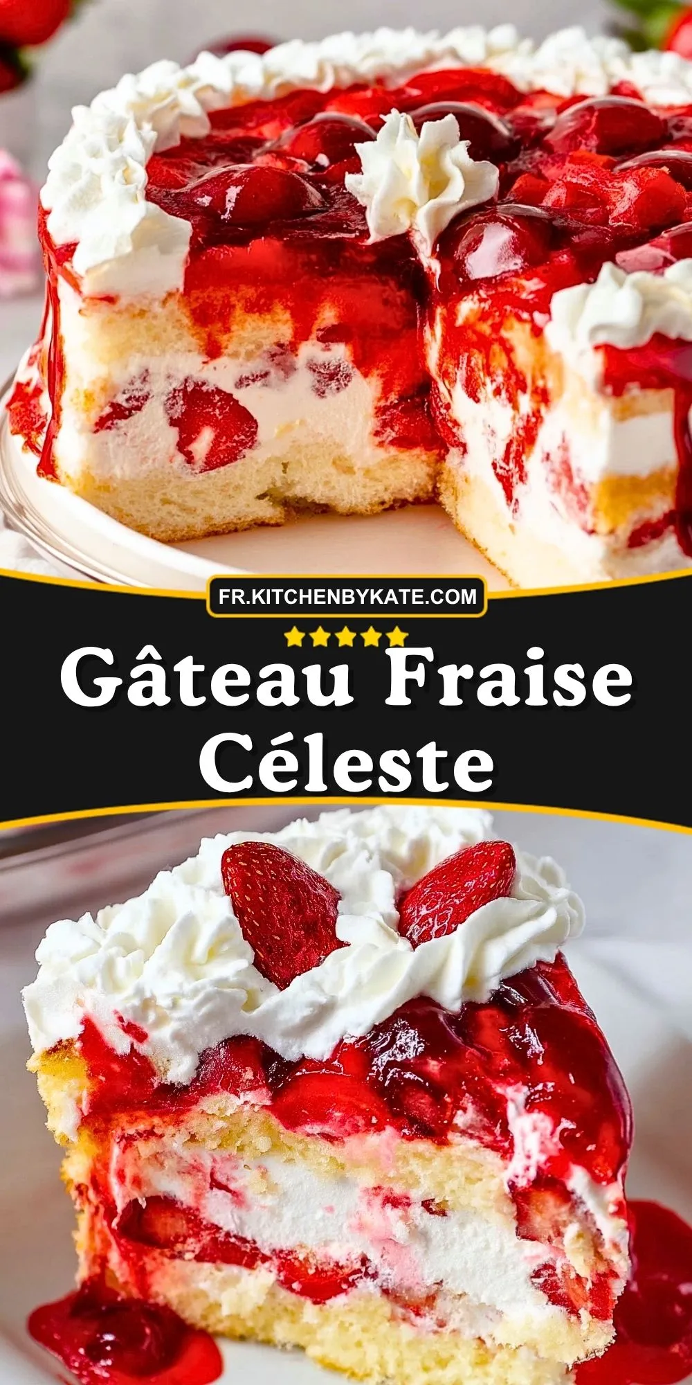 Gâteau Fraise Céleste (2)