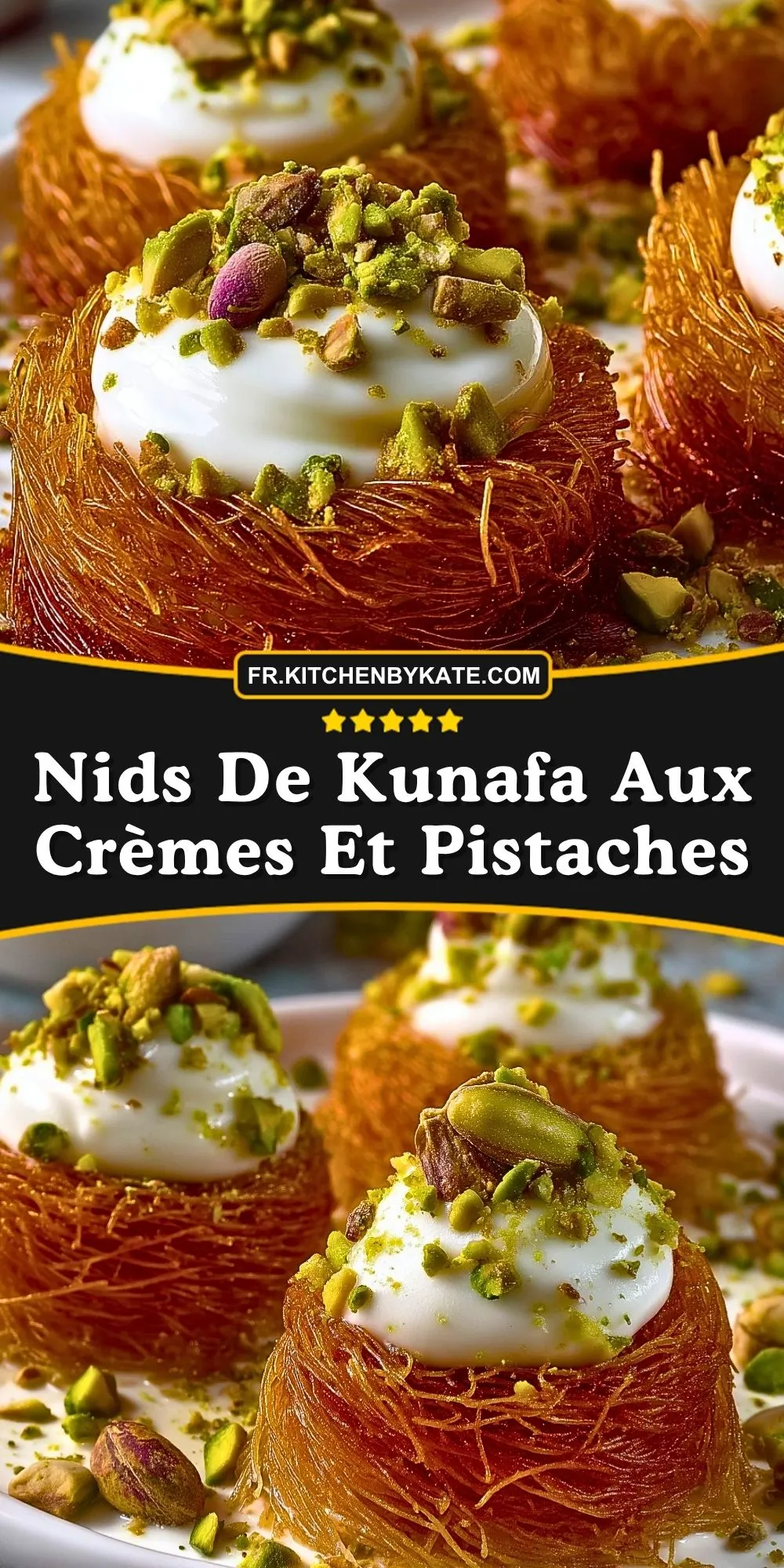Nids De Kunafa Aux Crèmes Et Pistaches (2)