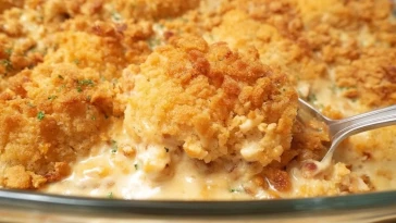 Poulet Casserole aux Crakers Ritz