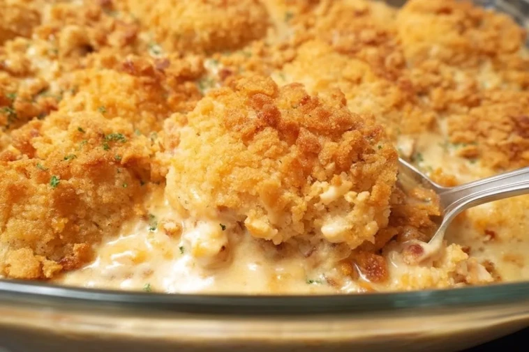 Poulet Casserole aux Crakers Ritz