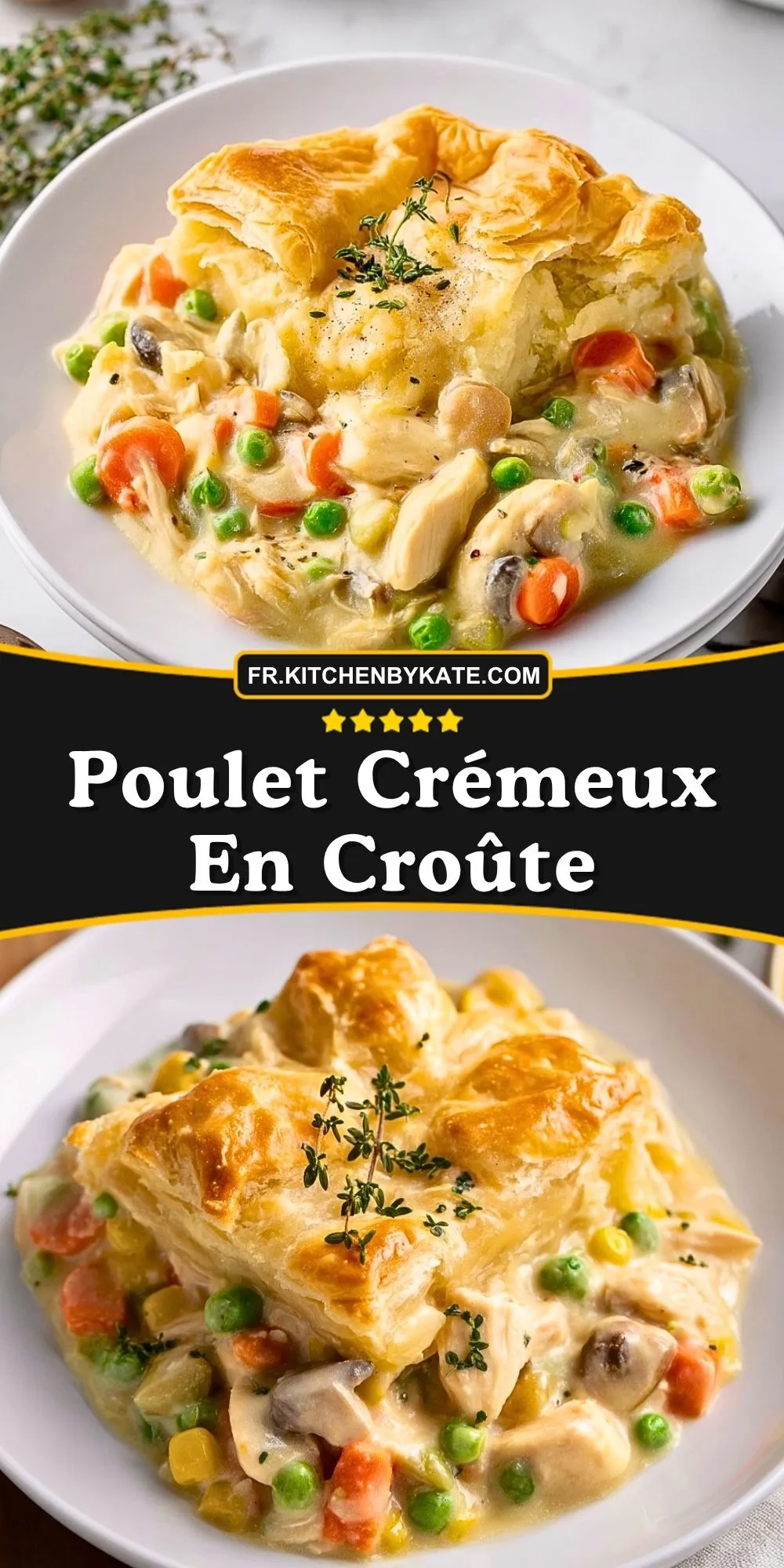 Poulet Crémeux En Croûte (2)