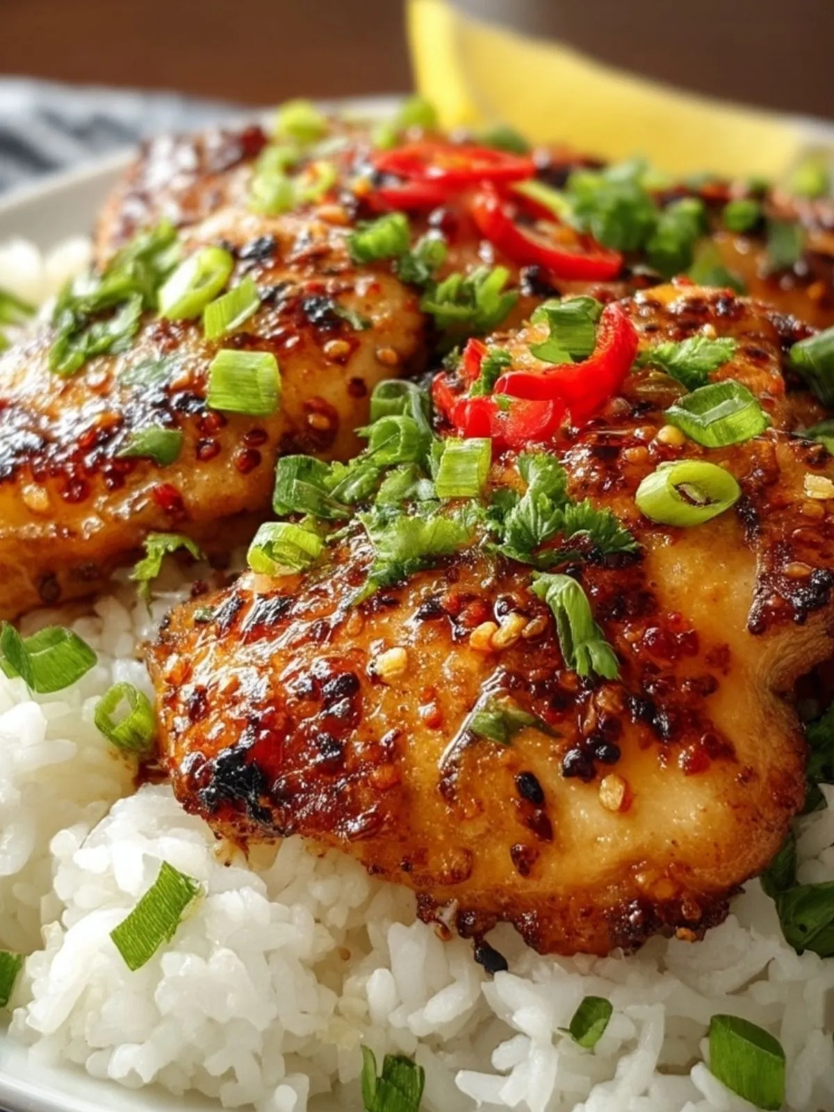 Poulet Hawaïen Délicieux avec Riz à la Noix de Coco (1)