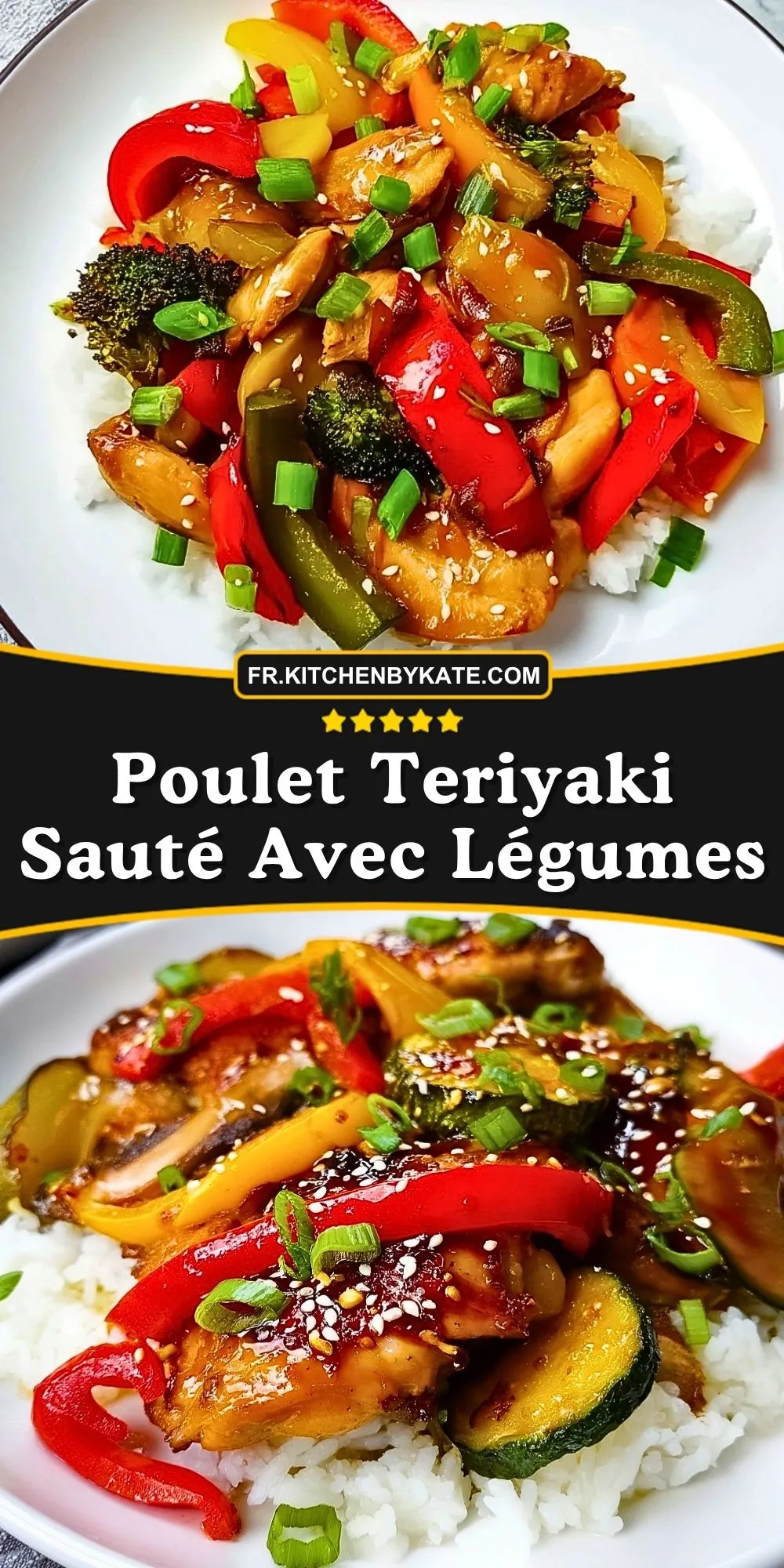 Poulet Teriyaki Sauté Avec Légumes (2)