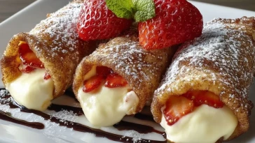 Roulés De Cheesecake