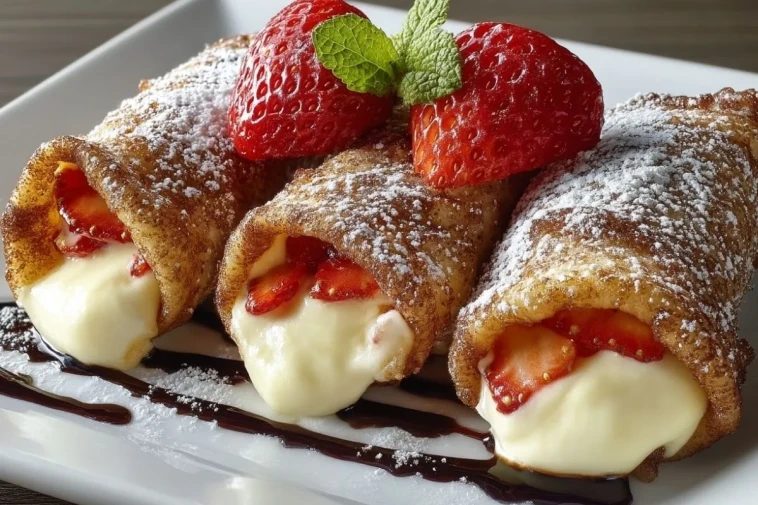 Roulés De Cheesecake