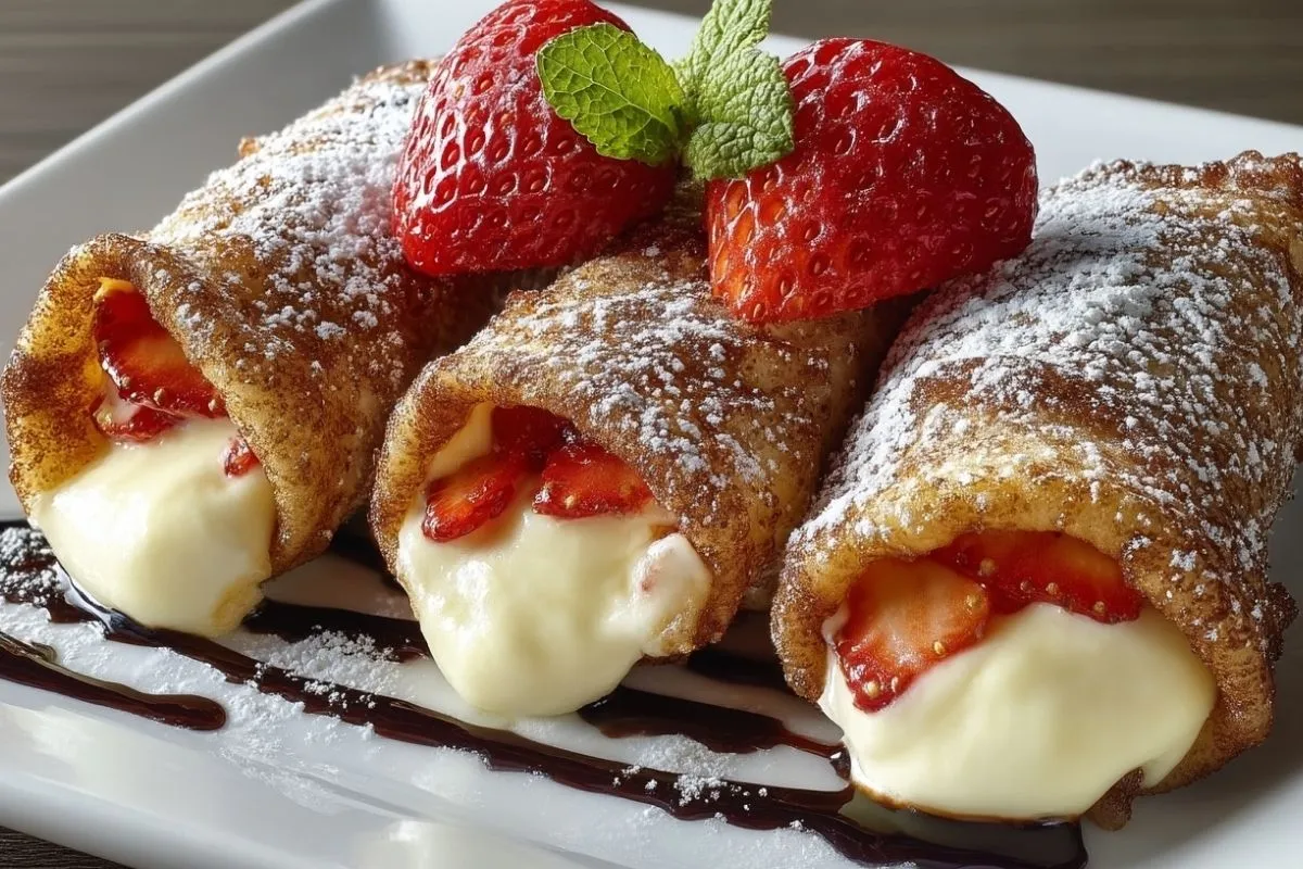Roulés De Cheesecake