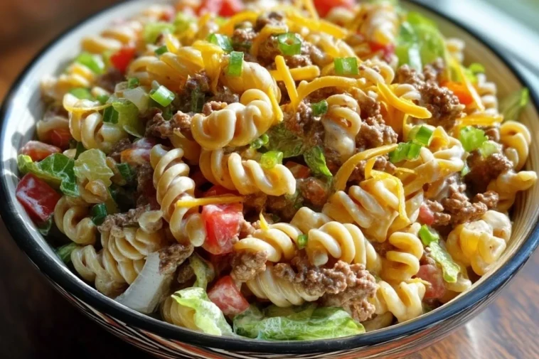 Salade De Pâtes Au Big Mac
