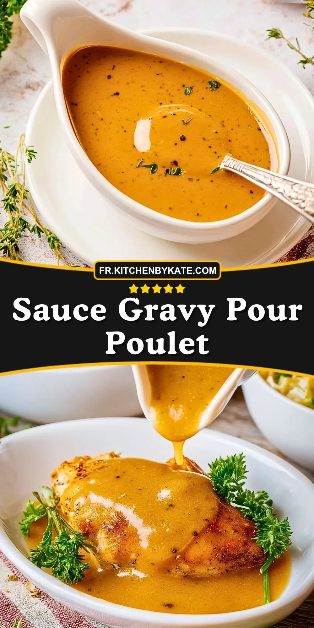 Sauce Gravy Pour Poulet (2)