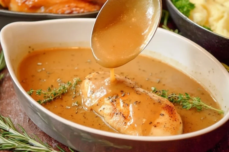 Sauce Gravy Pour Poulet
