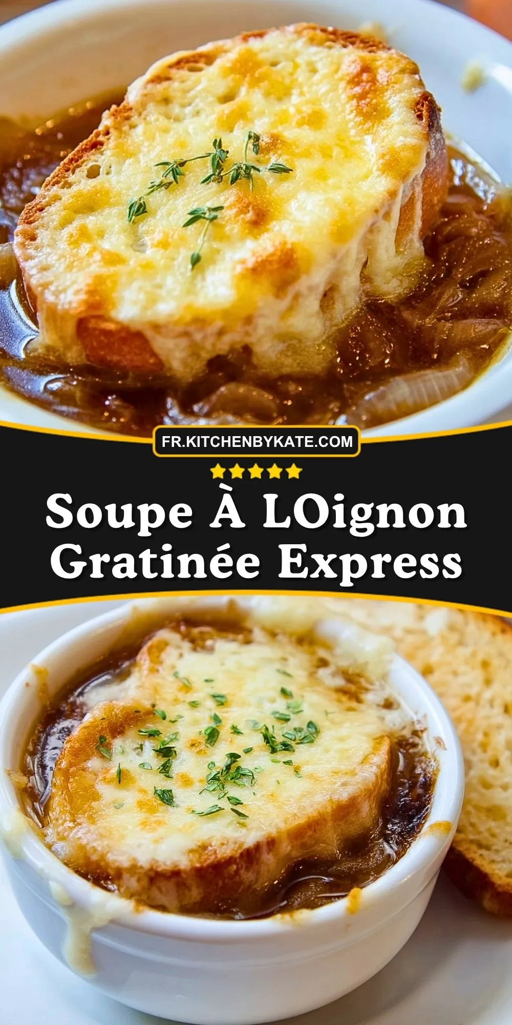 Soupe À LOignon Gratinée Express (2)