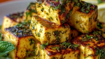 Tofu Cuit Au Citron Et Aux Herbes