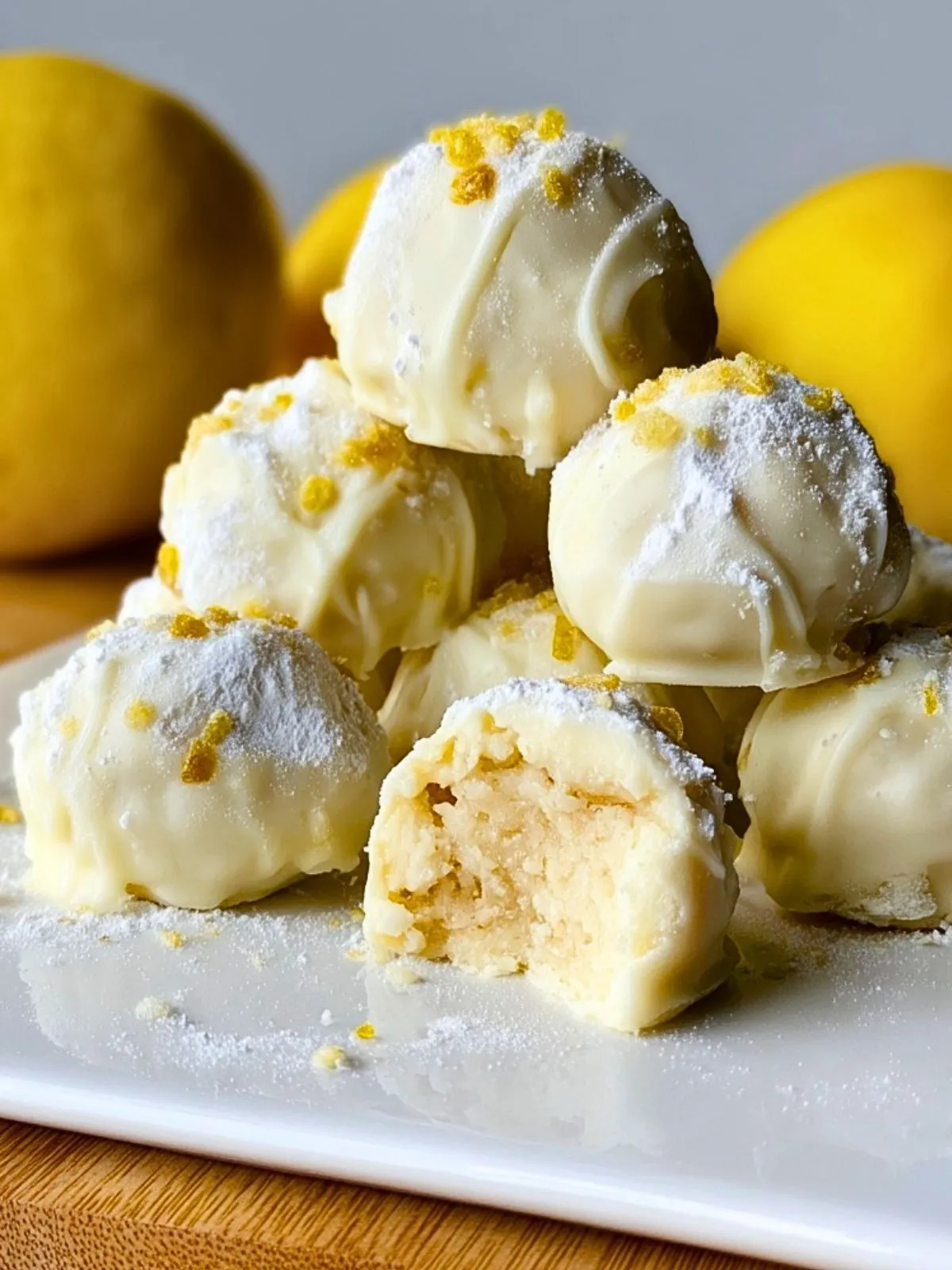 Truffes Citronnées Douces et Crémeuses (1)