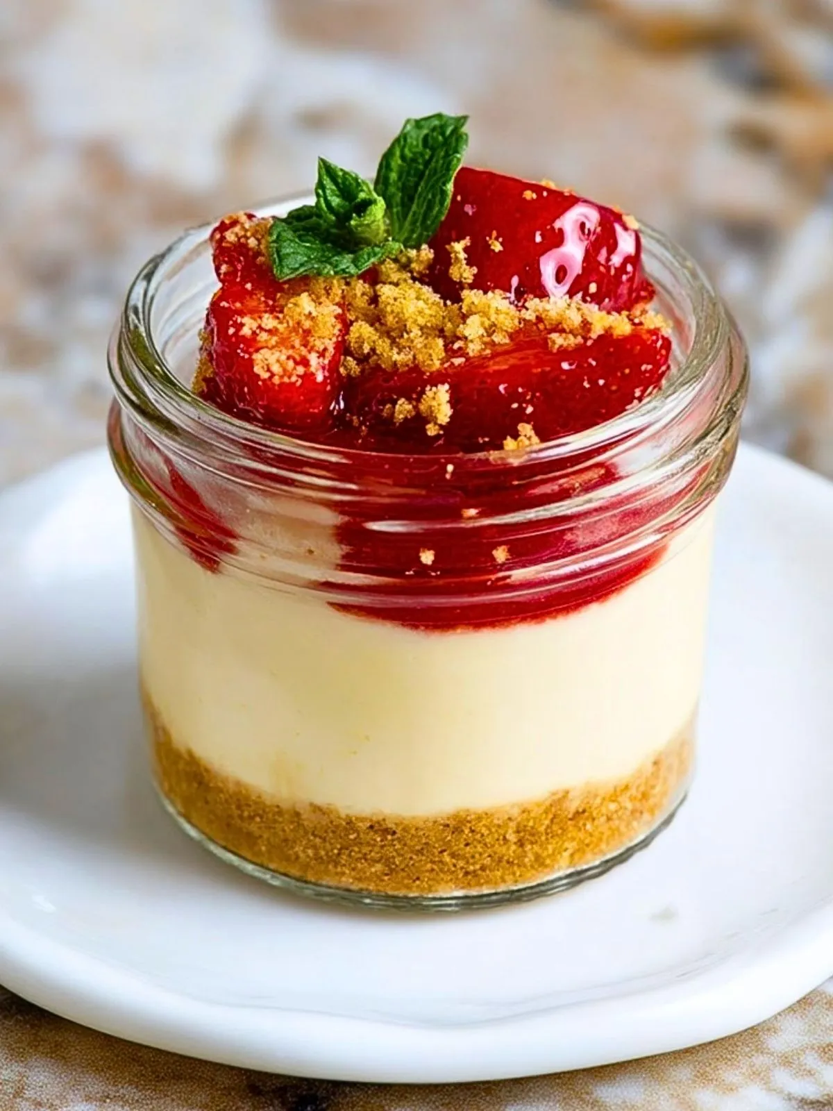 Verrines de Cheesecake Protéiné (1)