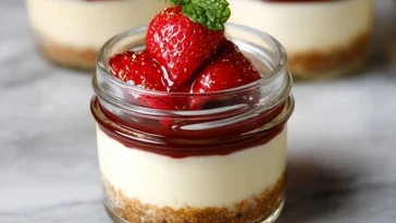 Verrines de Cheesecake Protéiné